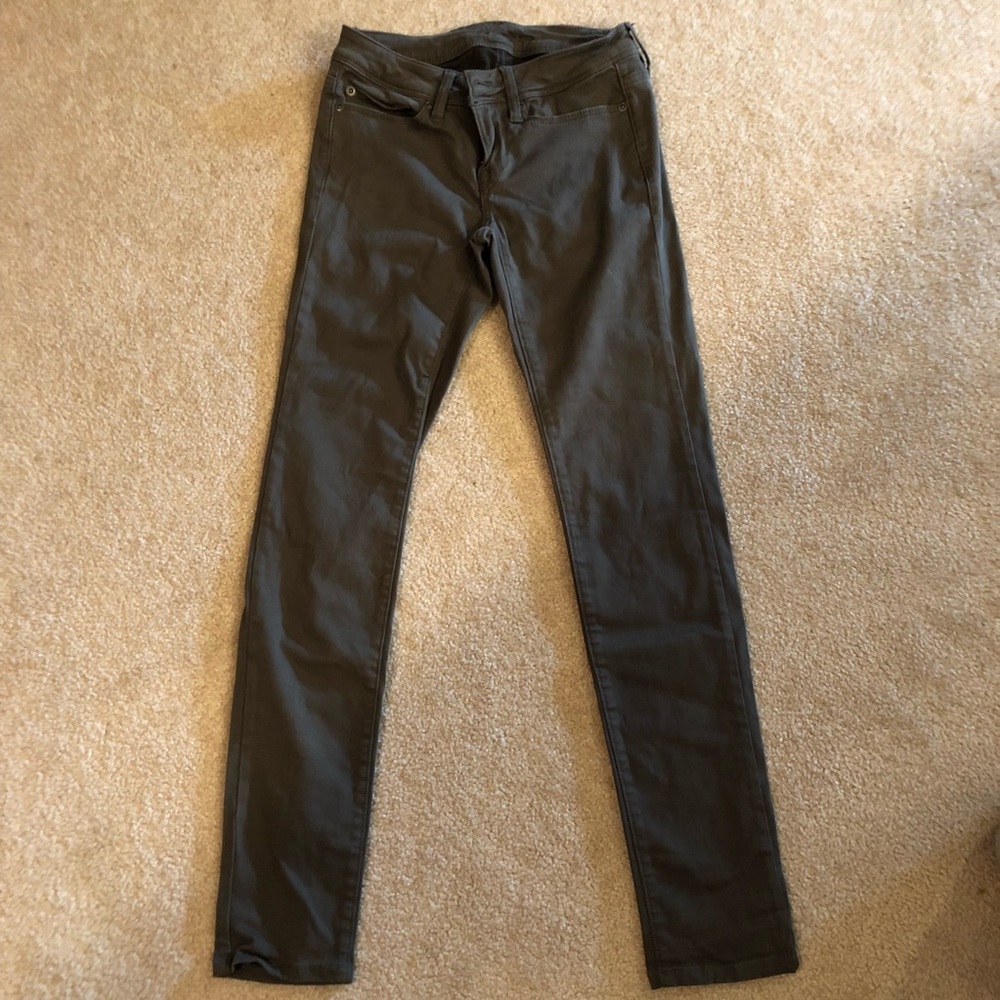 Olive Green Jeans Size 0